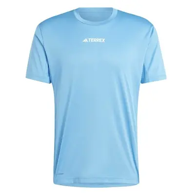 adidas TERREY MULTI T-SHIRT Férfi póló, világoskék, méret