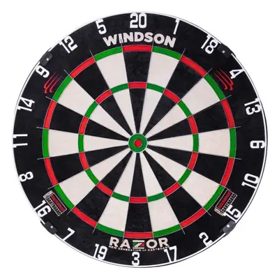 Windson RAZOR Szizál darts céltábla, fekete, méret