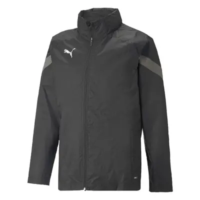 Puma TEAMFINAL ALL WEATHER JACKET Férfi kabát focihoz, fekete, méret