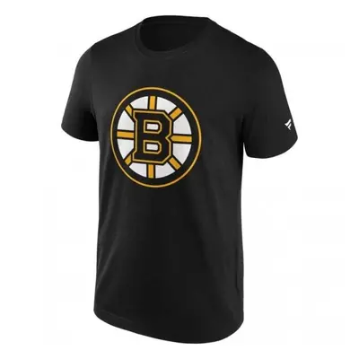 FANATICS NHL PRIMARY LOGO GRAPHIC BOSTON BRUINS Férfi póló, fekete, méret