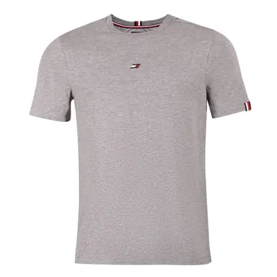 Tommy Hilfiger ESSENTIALS SMALL LOGO S/S TEE Férfi póló, szürke, méret