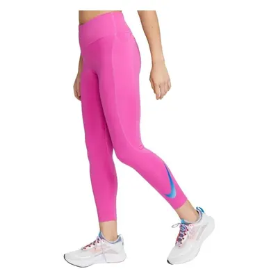 Nike NK DF FST SW HBR MR 7/8 TGHT Női legging, rózsaszín, méret