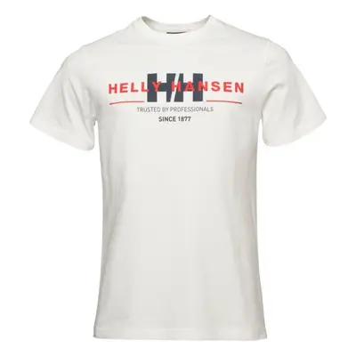 Helly Hansen CORE GRAPHIC Férfi póló, fehér, méret