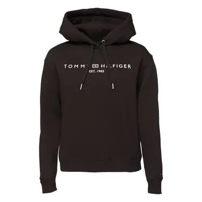 Tommy Hilfiger MODERN REG CORP LOGO HOODIE Női pulóver, fekete, méret