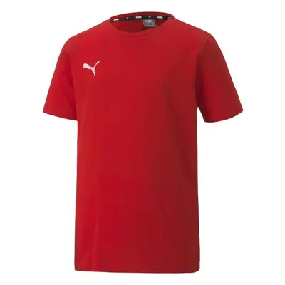 Puma TEAMGOAL CASUALS TEE JR Fiú póló, piros, méret