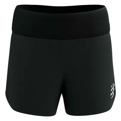 Compressport PERFORMANCE SHORT W Női rövidnadrág futáshoz, fekete, méret