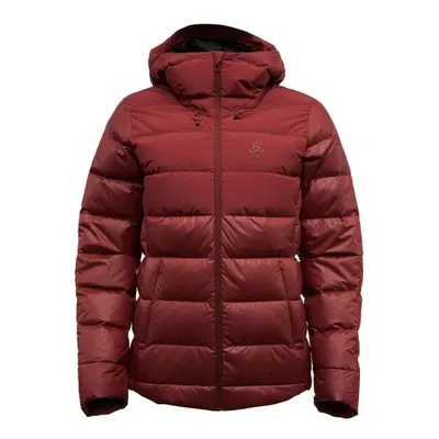 Odlo W SEVERIN N-THERMIC HOODE INSULATED JACKET Női tollkabát, piros, méret