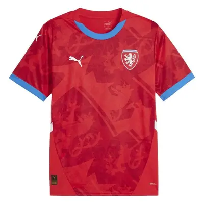 Puma FACR HOME JERSEY REPLICA Férfi futballmez replika, piros, méret