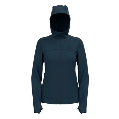 Odlo PERFORMANCE WOOL X-WARM HOODY Férfi pulóver, sötétkék, méret