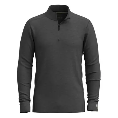 Smartwool CLASSIC A-S MERINO BL 1/4 ZIP Férfi aláöltözet, sötétszürke, méret