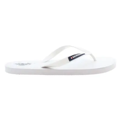 U.S. POLO ASSN. VAIAN001A Férfi flip-flop papucs, fehér, méret