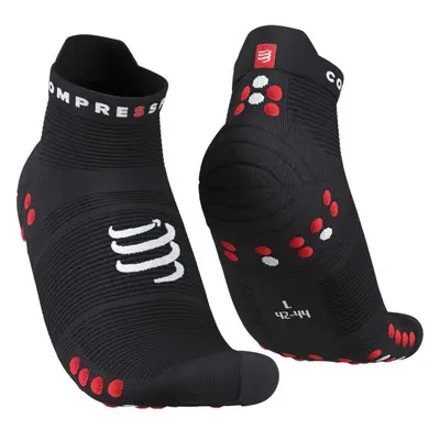 Compressport PRO RACING SOCKS V4.0 RUN Futózokni, fekete, méret