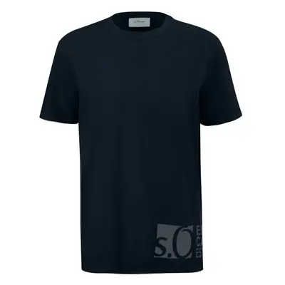 s.Oliver RL T-SHIRT Férfi póló, sötétkék, méret