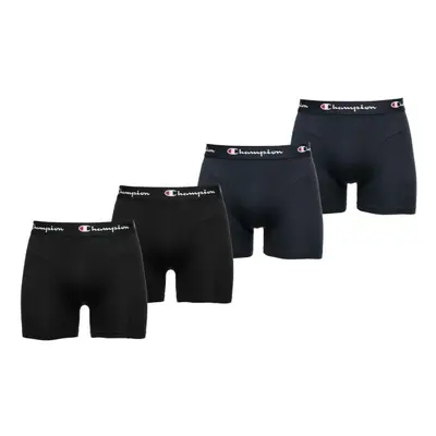 Champion LEGACY 4PK Férfi boxeralsó, sötétkék, méret