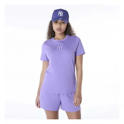 New Era WMNS MLB LEAGUE ESSENTIALS NEYYAN Női póló, lila, méret