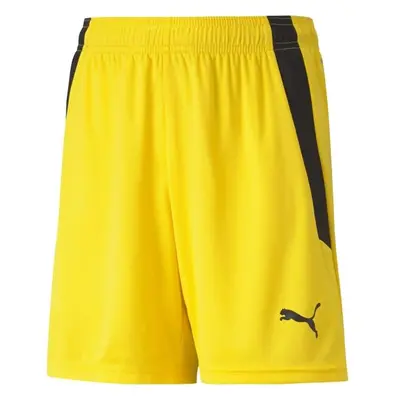 Puma TEAMLIGA SHORTS JR Junior short, sárga, méret