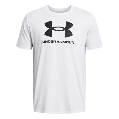 Under Armour SPORTSTYLE Férfi póló, fehér, méret