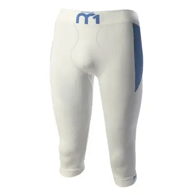 Mico 3/4 TIGHT PANTS M1 SKINTECH Férfi 3/4-es thermo nadrág, fehér, méret