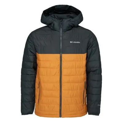 Columbia POWDER LITE HOODED JACKET Férfi télikabát, sárga, méret