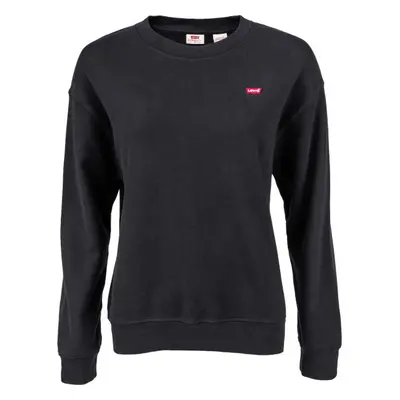 Levi's® STANDARD CREW Női pulóver, fekete, méret