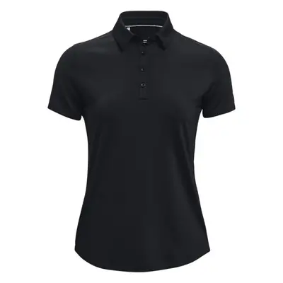 Under Armour ZINGER SHORT SLEEVE POLO Női golf pólóing, fekete, méret