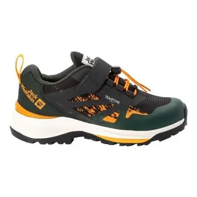 Jack Wolfskin VILI HIKER TEXAPORE K LOW Gyerek túracipő, fekete, méret