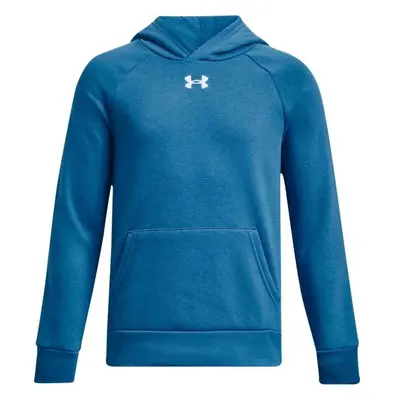 Under Armour RIVAL FLEECE HOODIE Fiú pulóver, kék, méret