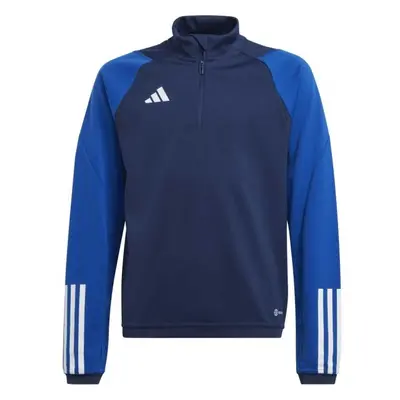 adidas TIRO TOP Junior futball pulóver, sötétkék, méret