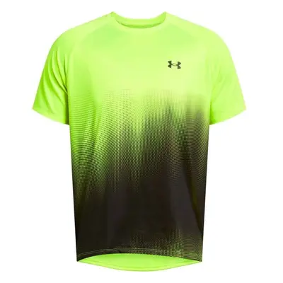 Under Armour TECH FADE Férfi póló, fényvisszaverő neon, méret