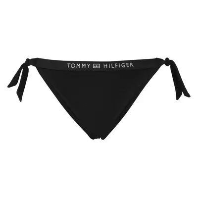 Tommy Hilfiger SIDE TIE BIKINI Női fürdőruha alsó, fekete, méret