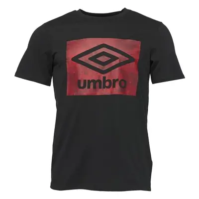 Umbro DIGI CAMO BOX GRAPHIC TEE Férfi póló, fekete, méret