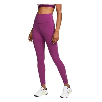 Nike NK ONE DF HR TGHT Női leggings, lila, méret