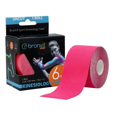 BronVit SPORT KINESIO TAPE CLASSIC Kineziológiai tapasz, rózsaszín, méret