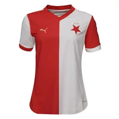 Puma SK SLAVIA INTL HOME JERSEY PROMO W SPONSOR Női futballmez, piros, méret