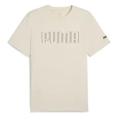 Puma SPORT GRAPHIC TEE Férfi póló, bézs, méret