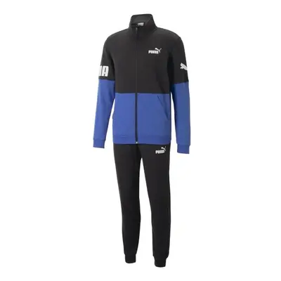 Puma POWER COLORBLOCK SUIT FL Férfi melegítő szett, fekete, méret