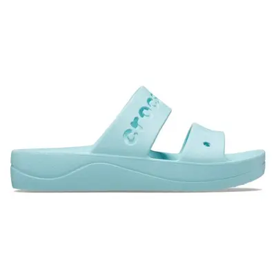 Crocs BAYA PLATFORM SANDAL Női papucs, világoskék, méret 41/42