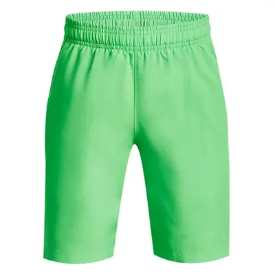 Under Armour WOVEN GRAPHIC SHORTS Fiú rövidnadrág, világoszöld, méret