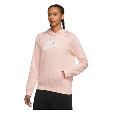 Nike WOMENS FLEECE PULLOVER HOODIE Női pulóver, rózsaszín, méret