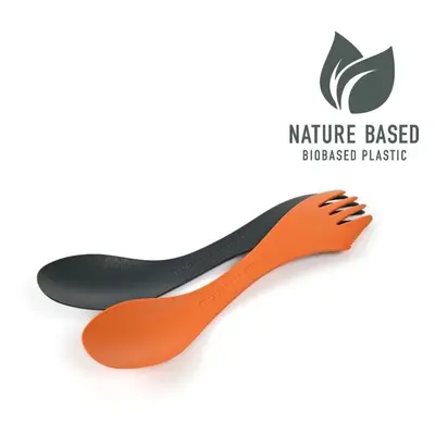 Light my fire SPORK MEDIUM BIO 2-PACK Evőeszköz, narancssárga, méret