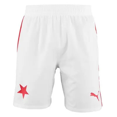 Puma SKS SHORTS CB PROMO Férfi futball rövidnadrág, fehér, méret