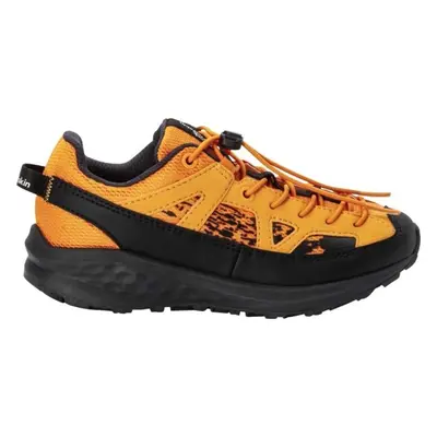 Jack Wolfskin VILI SNEAKER LOW K Gyerek túracipő, narancssárga, méret