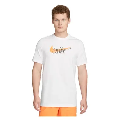 Nike NK DF TEE HERITAGE Férfi póló, fehér, méret