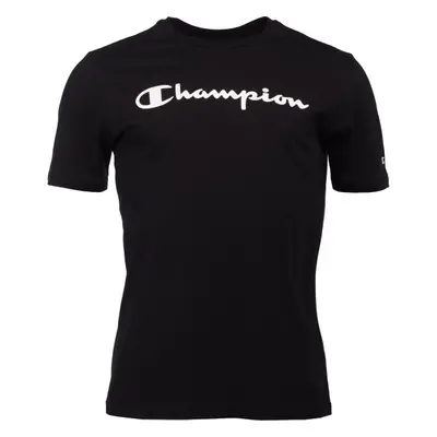 Champion AMERICAN CLASSICS CREWNECK T-SHIRT Férfi póló, fekete, méret