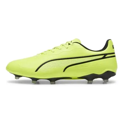 Puma KING MATCH FG/AG Férfi futballcipő, sárga, méret