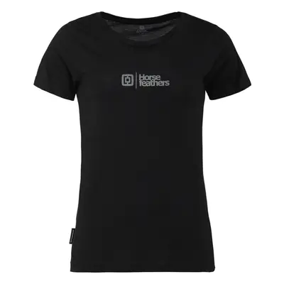 Horsefeathers LEILA TECH T-SHIRT Női póló, fekete, méret