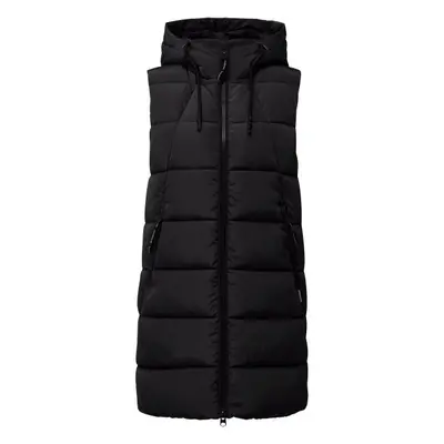 s.Oliver QS OUTDOOR WAISTCOAT Női mellény, fekete, méret