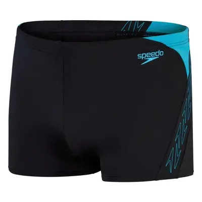 Speedo HYPER BOOM SPLICE AQUASHORT Férfi úszónadrág, fekete, méret