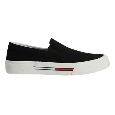 Tommy Hilfiger TOMMY JEANS SLIP ON CANVAS Férfi szabadidőcipő, fekete, méret