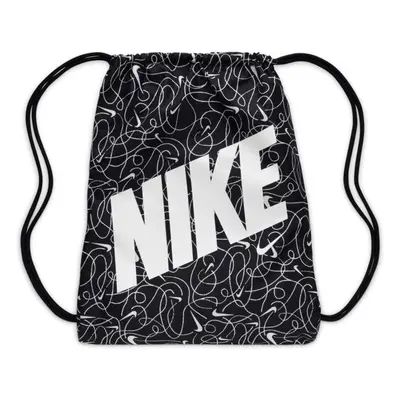 Nike KIDS' DRAWSTRING BAG Gyerek tornazsák, fekete, méret